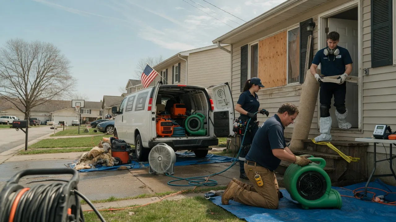 Water Damage Restoration in Oriska, ND near me